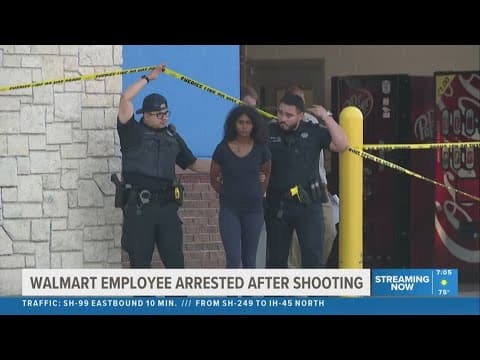 Walmart employee charged after violent shooting inside Houston-area store