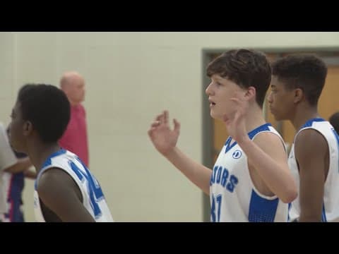 Middle Schooler scores a life-changing point during basketball game