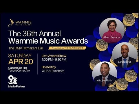 The 36th annual Wammie music awards bring the DMV music community together!