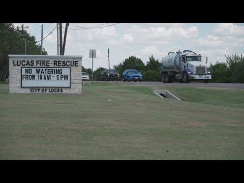 City of Lucas asking residents to conserve water