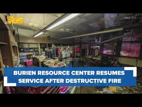 Burien resource center resumes service after fire destroys clothing bank