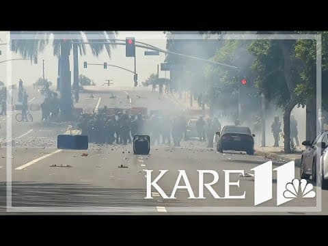 Trump deploying California National Guard over governor's objections to LA to quell protests