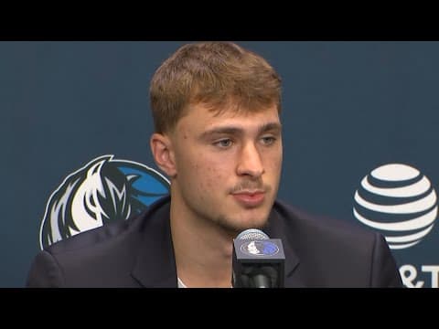 Cooper Flagg on what position he sees himself playing with the Mavs