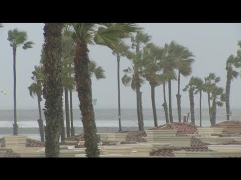 Record breaking rainfall soaks San Diego County