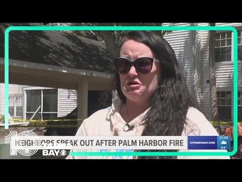 Residents recount fire that destroyed Palm Harbor condo complex