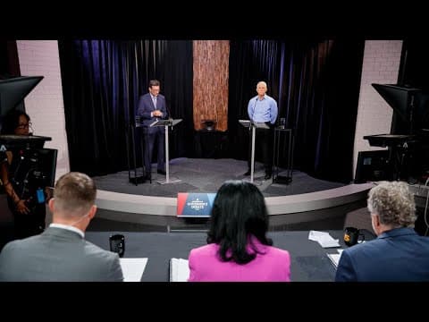 Washington governor's debate: Candidates Bob Ferguson, Dave Reichert opening statements