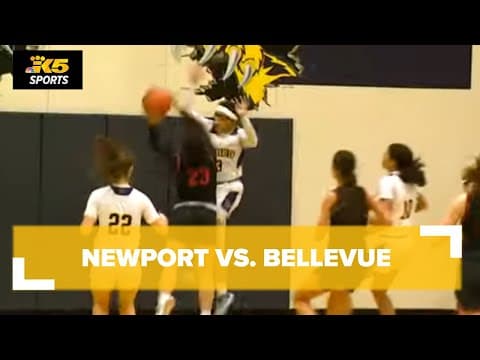 HS Basketball:  Newport vs. Bellevue Girls
