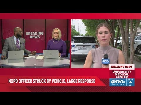 Officer seriously injured after Tchoupitoulas Walmart incident