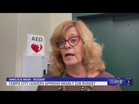 Tampa City Council votes to adopt nearly $2 billion budget