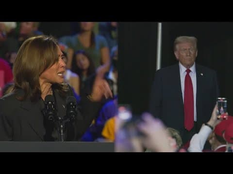 Harris and Trump will both make a furious last-day push before Election Day