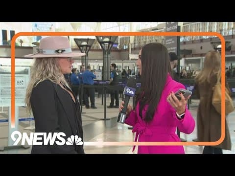 Holiday travel rush kicks off at Denver's airport