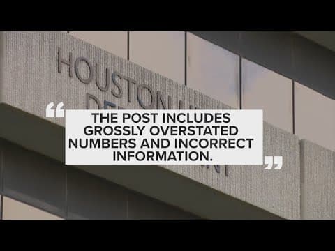 Houston Health Department addresses false social media post claiming massive surge in STD cases
