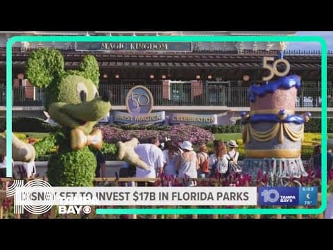 Disney set to invest $17 billion in Florida parks