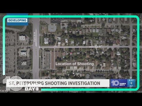 Man dead after shooting at St. Petersburg home, deputies say