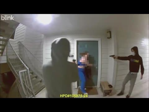 Video: Woman fights back when gunmen ambush her