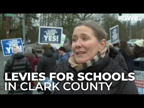 Clark County voters consider replacement levies for public school districts