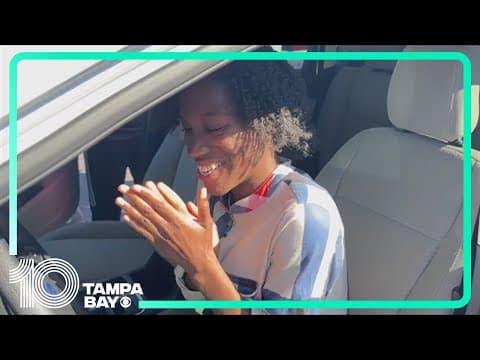 2 single moms gifted new cars from Tampa Bay Buccaneers