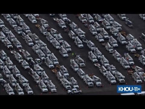 CenterPoint crews on standby as snow, ice blasts the Houston area