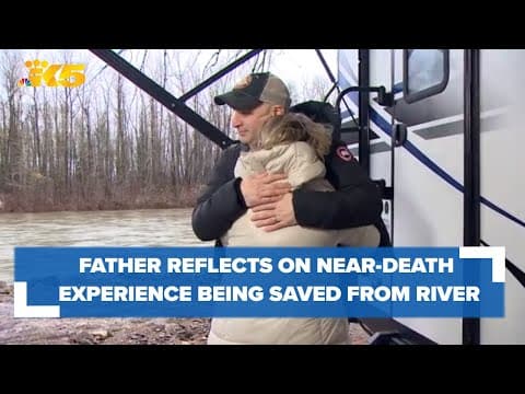 Father of 2 reflects on near-death experience after rescue divers save him from Snohomish River