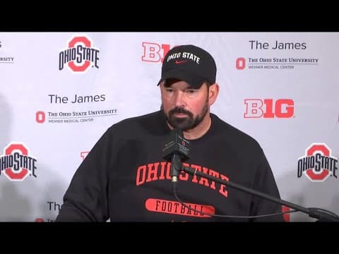 Ryan Day postgame interview | Ohio State-Purdue
