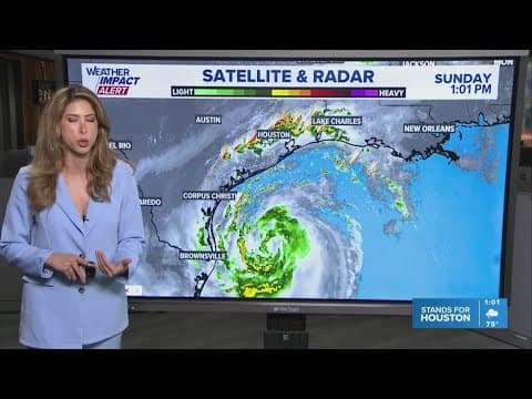 Team coverage: Rain hits Houston area as TS Beryl continues path toward Texas coast