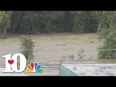 River pours over into downtown Newport, prompting evacuations