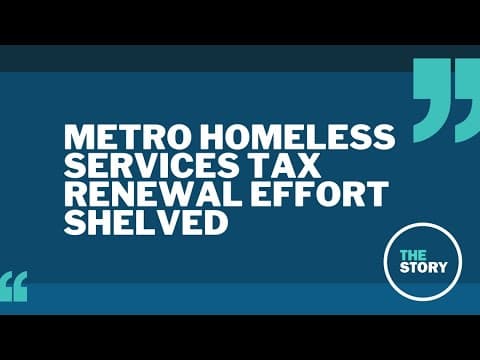 Metro will not attempt to renew the Supportive Housing Services tax this November