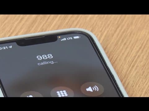 Bill would suggest funding 988 through tacking on line items on phone bills