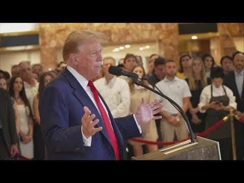 Trump hints at his choice for Vice President