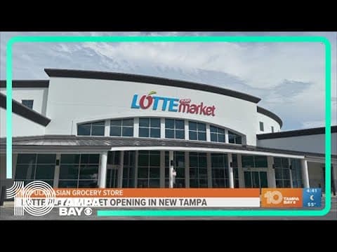 Popular Asian grocery store Lotte Plaza Market opening in New Tampa