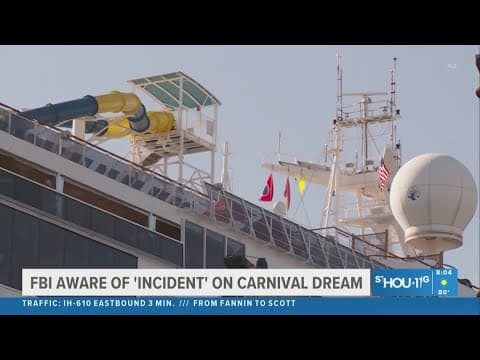 FBI investigating death on Galveston-based Carnival Cruise ship
