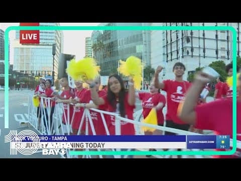 Thousands of people participate in the St. Jude 5k in Tampa