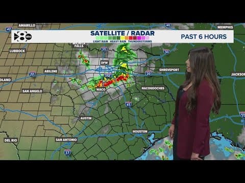 DFW Weather: Rain brings temperatures down in North Texas
