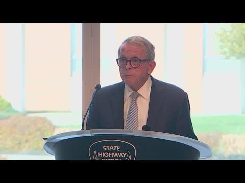 Gov. DeWine delivers remarks on fatal Ohio highway bus crash