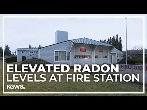 Gresham firefighters move out of fire station after preliminary test shows elevated radon levels