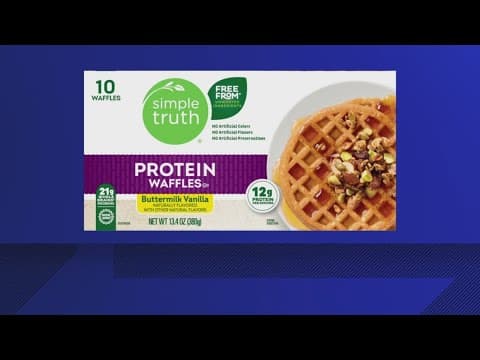 500 types of frozen waffles recalled