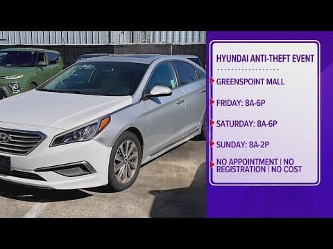 Hyundai providing free anti-theft software installion in Houston