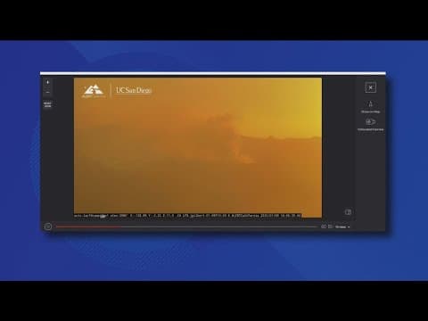 UC San Diego fire cams are becoming more important in updated fire information