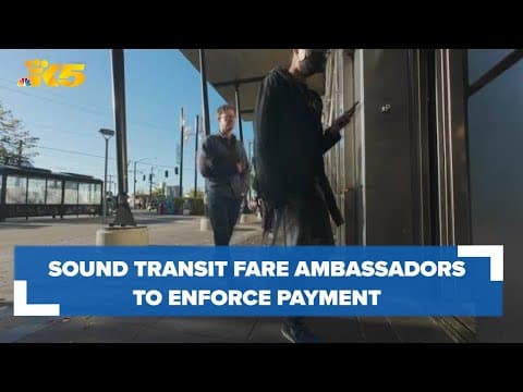 Sound Transit riders will have to be ready to show proof of payment on trains Wednesday