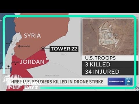 Biden: US will respond after death of 3 soldiers in Jordan drone strike