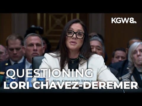 Confirmation hearing for former Oregon GOP congresswoman Lori-Chavez DeRemer