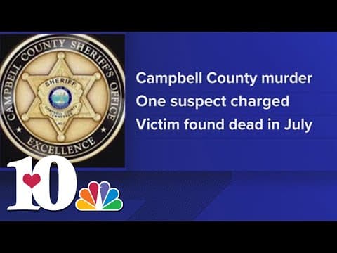 Campbell County man faces murder charge connected to body found in vehicle