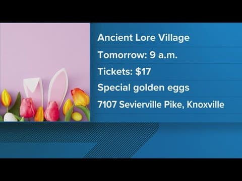 Easter events across East Tennessee