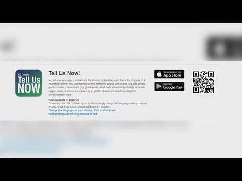 Want a San Diego County issue resolved? There's an app for that