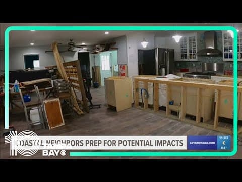 Coastal communities prepare for flooding ahead of anticipated storm