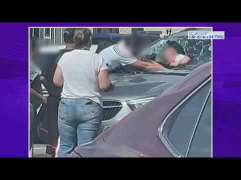 Dad breaks windshield to rescue baby locked inside hot car in Harlingen, Texas