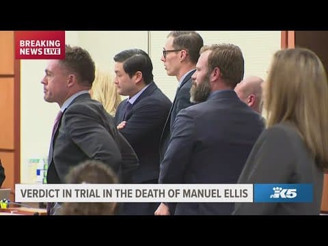 Jury verdict read to Tacoma officers charged in the death of Manuel Ellis