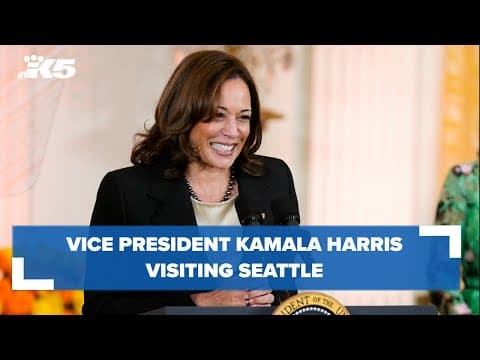 Vice President Kamala Harris visits Seattle