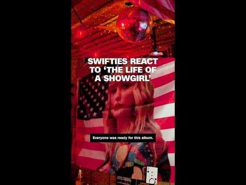 Swifties react to 'The Life of a Showgirl'