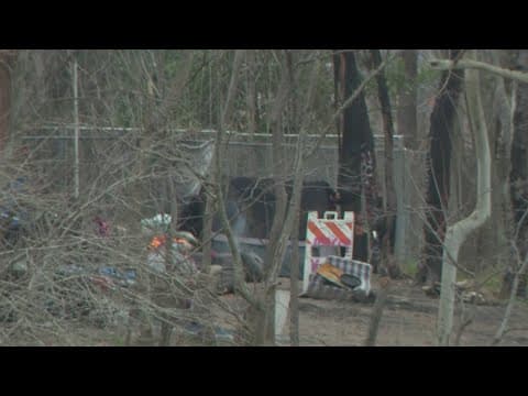 Neighbors say homeless encampment at Whiteoak Bayou is unsafe